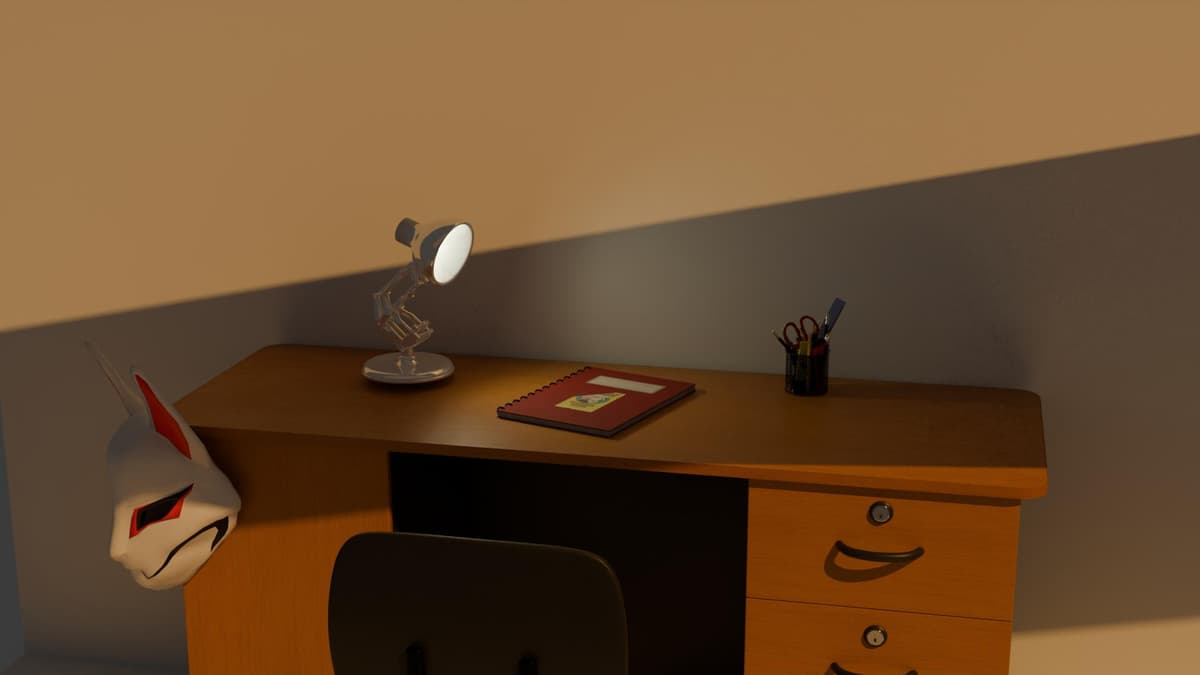 Kitsune Desk Environment